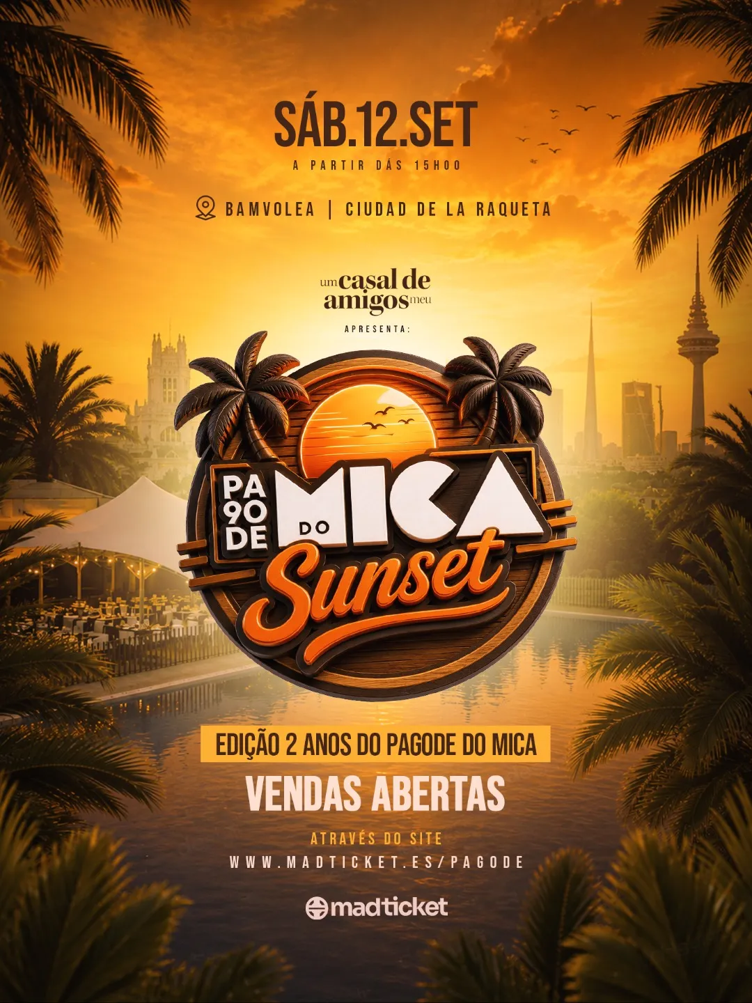 Pagode do Mica Sunset | 2 anos
